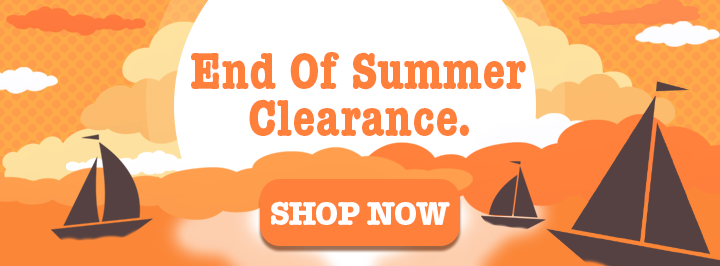 End Of Summer Clearance