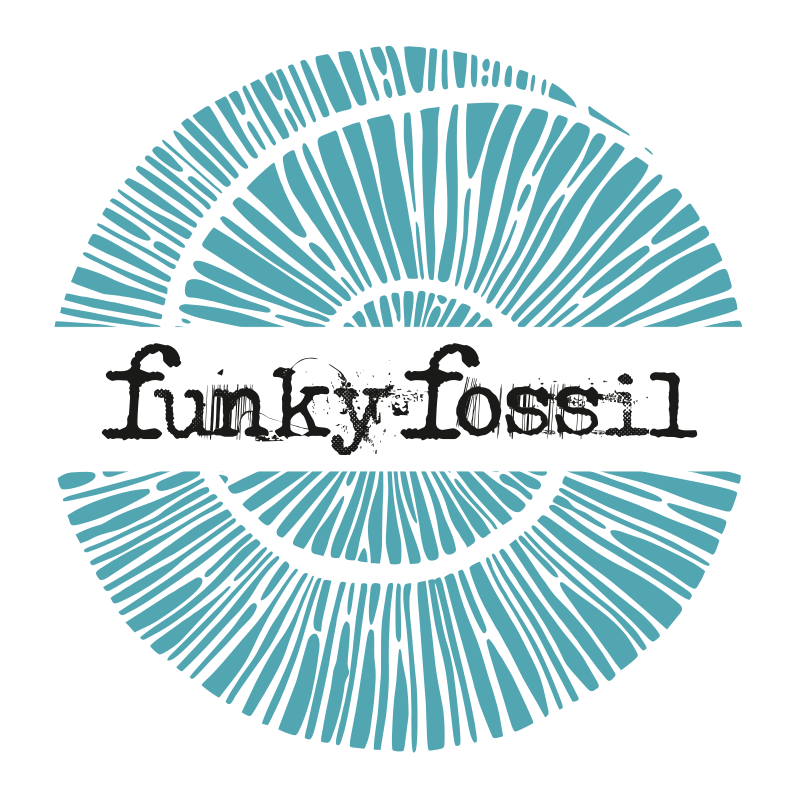 Funky Fossil - A6 Clear Stamp - Bee Geometric