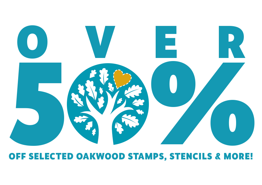 Oakwood Save Over 50% off Stamps, Stencils & More!