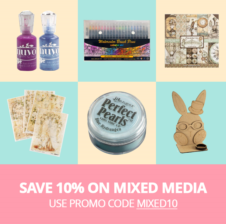 10% off Mixed Media