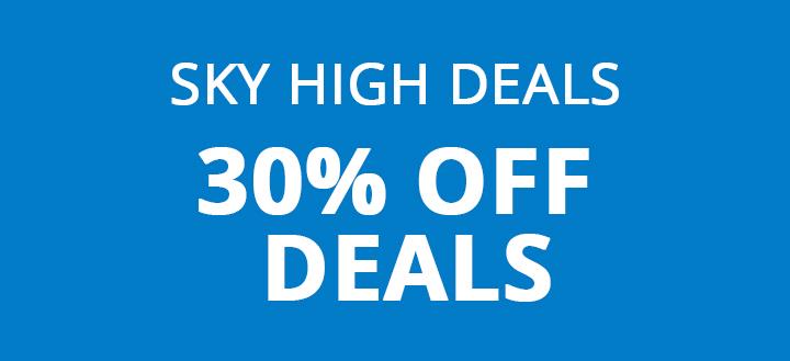 Sky High Deals - 30% off deals