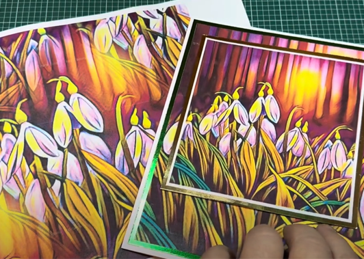 How To Make A Snowdrop Card