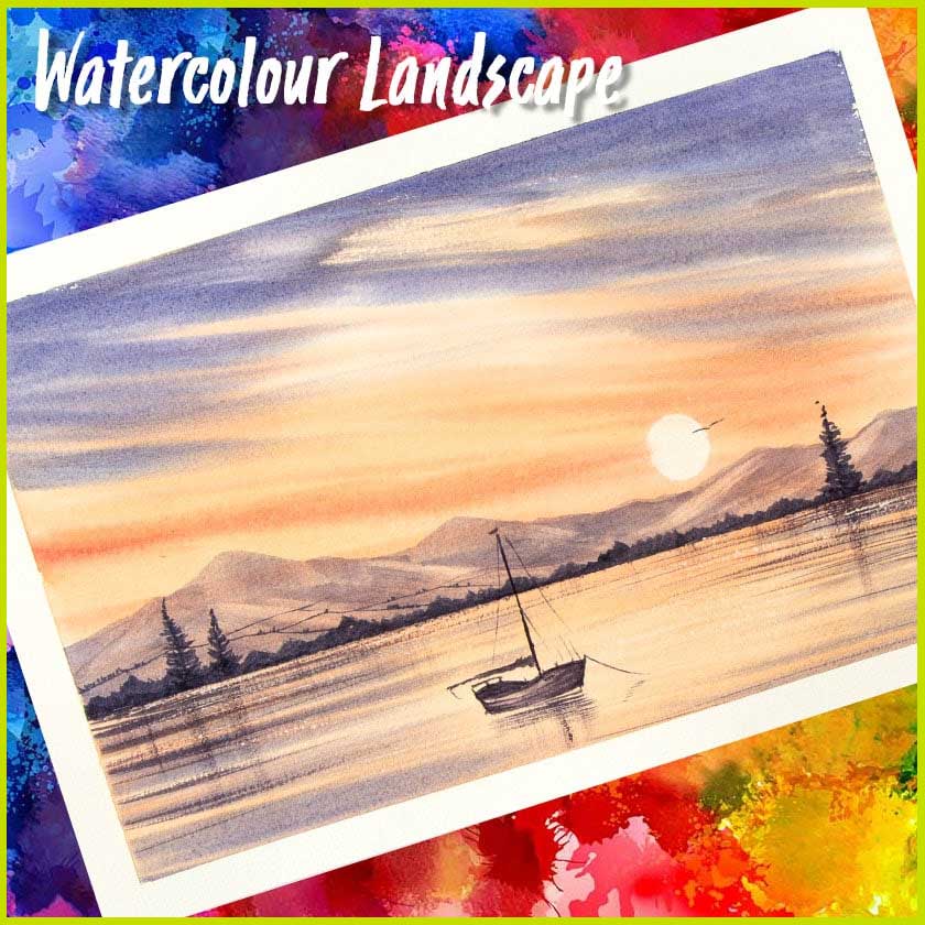 HOW TO PAINT A WATERCOLOUR LANDSCAPE CRAFT COURSE WITH MATTHEW PALMER