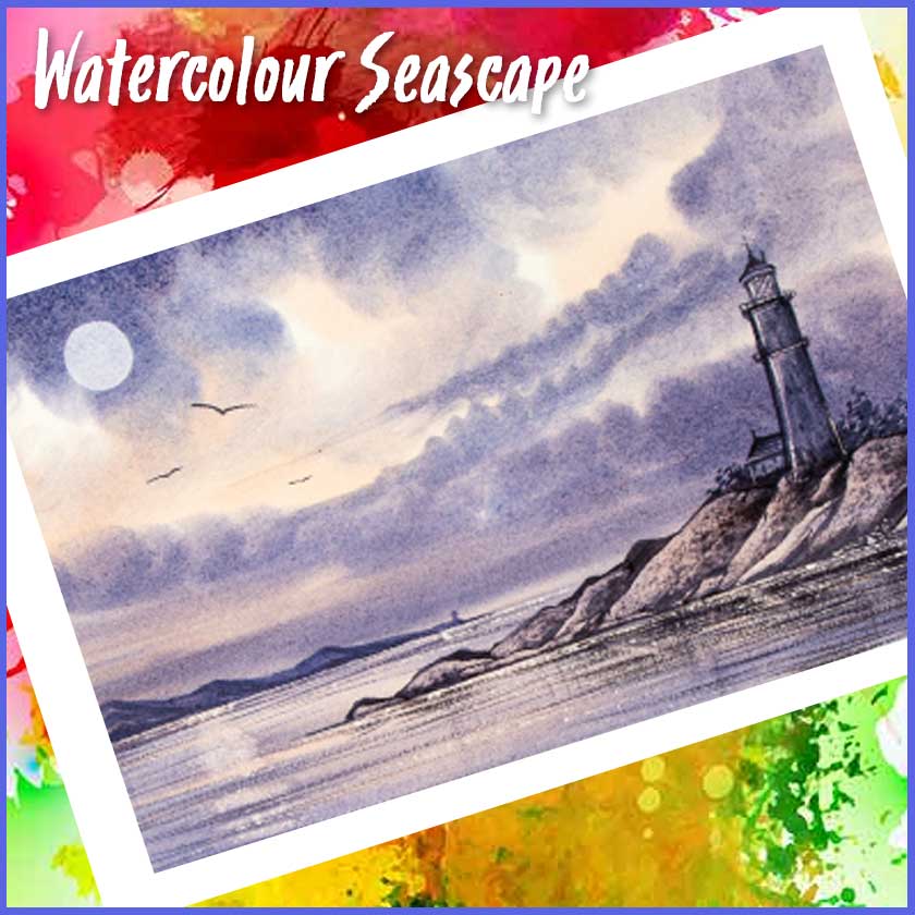 HOW TO PAINT A WATERCOLOUR SEASCAPE CRAFT COURSE WITH MATTHEW PALMER