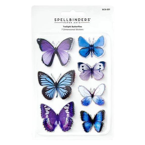 Spellbinders Timeless Collection Butterfly Sticker Pick N Mix - Choose 3 - Pick 'n' Mix