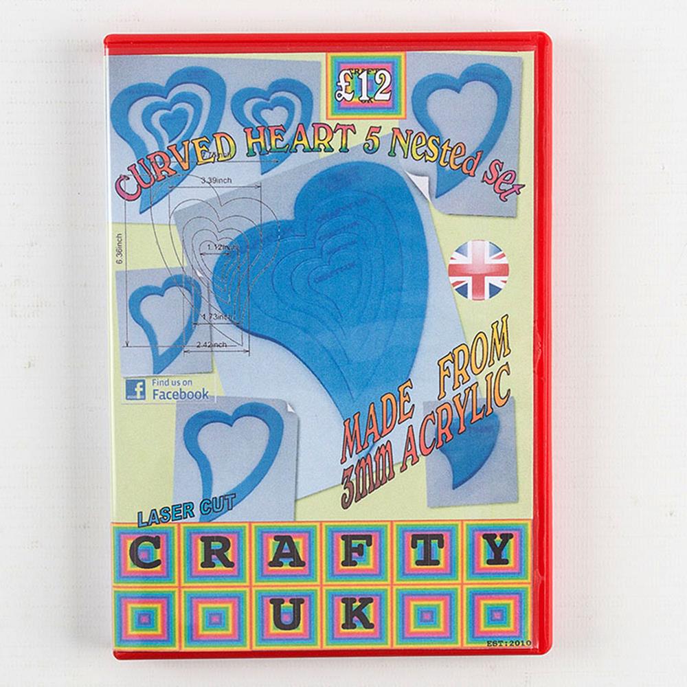 Crafty UK Nested Template Pick N Mix - Pick 3 - 304383