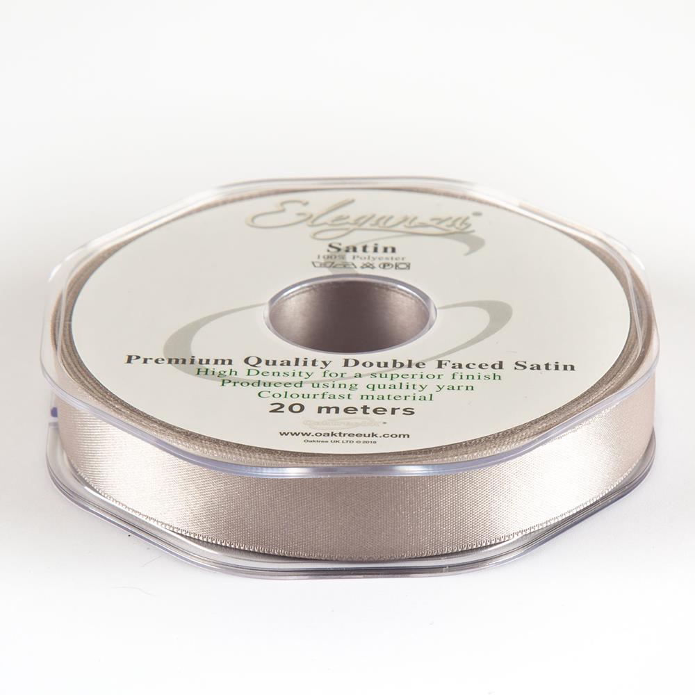 Eleganza Metallic Tones Collection - 20m x 15mm Double Faced Sati - 434400