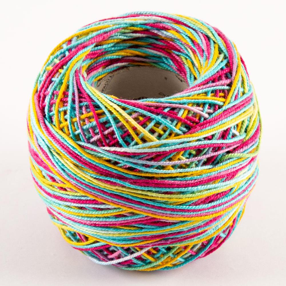 Craft Yourself Silly 50g Ball of Variegated Thread Pick N Mix Pic - 659383