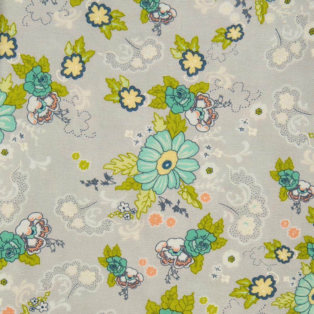 Sew Enchanting Moda Fabric 'Tuppence' 0.5m By Shannon Gilman Orr  - 957901