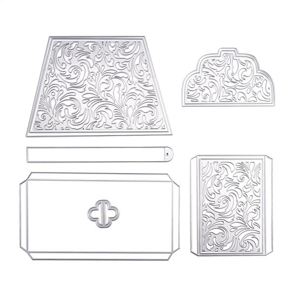 Forever Flowerz Flourish Handbag Flower Box Die Set - 12 Dies Total