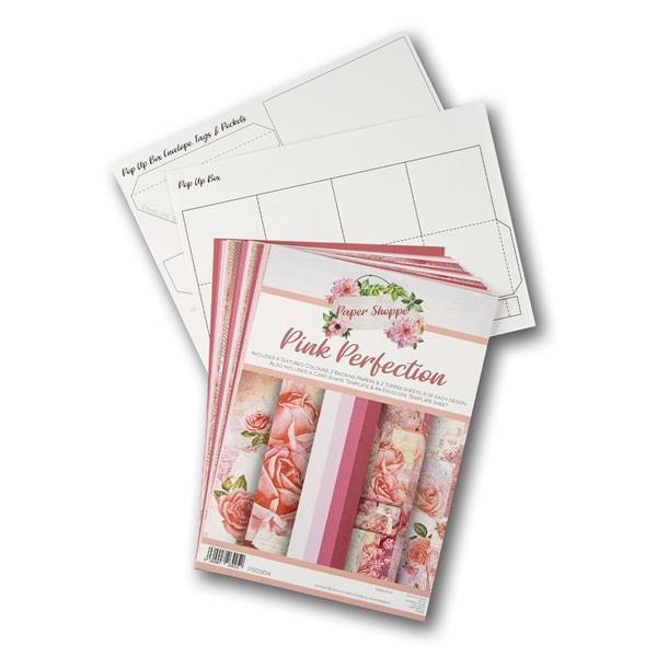 Paper Shoppe Pink Perfection Paper Crafting Kit - 003386