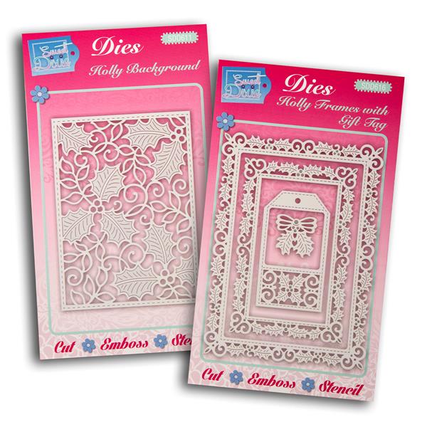 Transparent 15 x 10.5 x 0.3 cm Sweet Dixie Christmas Hello Clear Stamp Set 