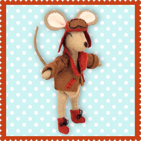 Corinne Lapierre Little Mouse the Aviator Mini Kit - 009714