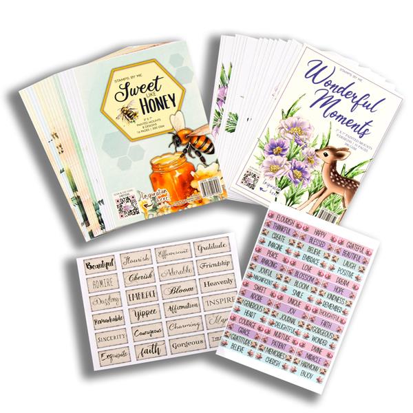 Stamps By Me 5x7" Painted Mount & Sentiment Spring Collection - 013649