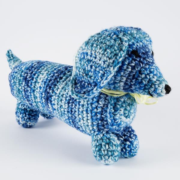 Joseph Bear Designs Midnight Sky Sasuage Dog Crochet Kit - 020980
