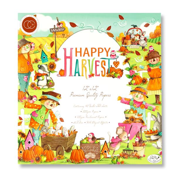 Craft Consortium Happy Harvest - 12x12" Paper Pad - 025631