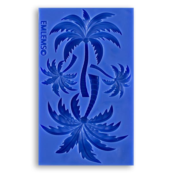 Emlems Palm Trees Silicone Mould - 027992