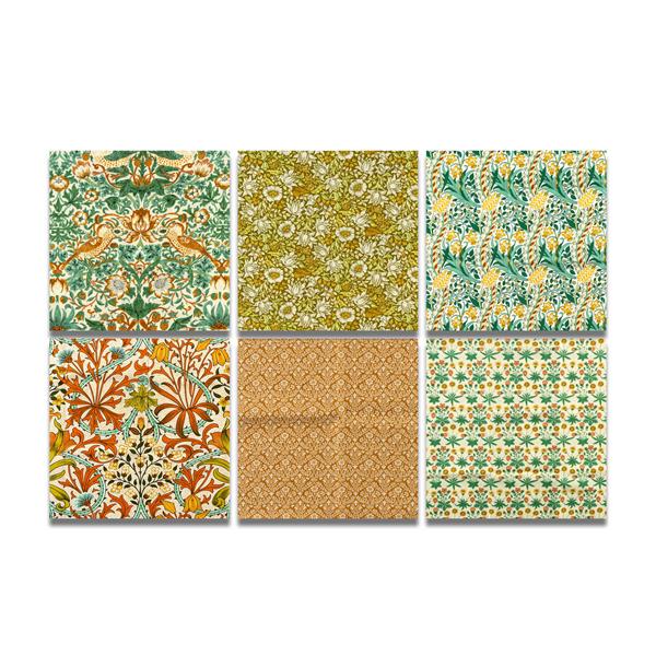 Morris & Co Buttermere 3m Fabric Bundle - Includes: 6x 0.5m - 028420