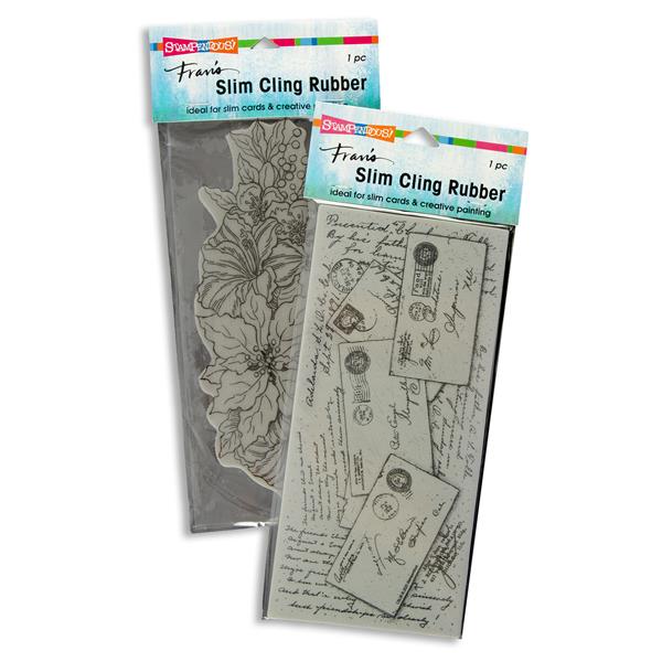 Stampendous Slim Cling Stamp 2 x Lucky Dip (Contents Will Vary) - 029976
