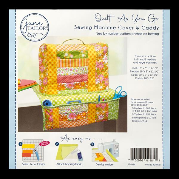 June Tailor Inc Quilt As You Go Sewing Machine Cover/Caddy