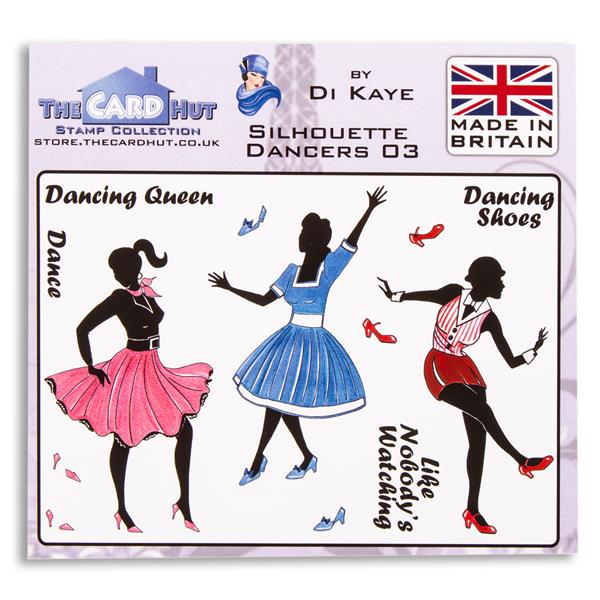 The Card Hut - Di Kaye Silhouette Dancers Set 3 - 044494