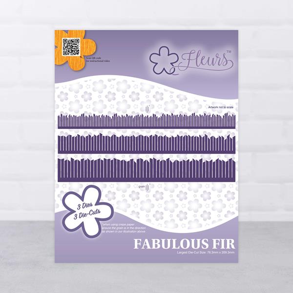 Fleurs Fabulous Fir Die Set - 3 Dies - 045970