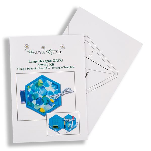Daisy & Grace 3 1/2" Hexagon Sewing Book Pattern - 046669