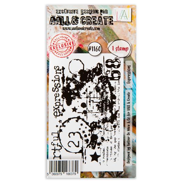AALL & Create Autour De Mwa A8 Stamp - Expressions - 048322