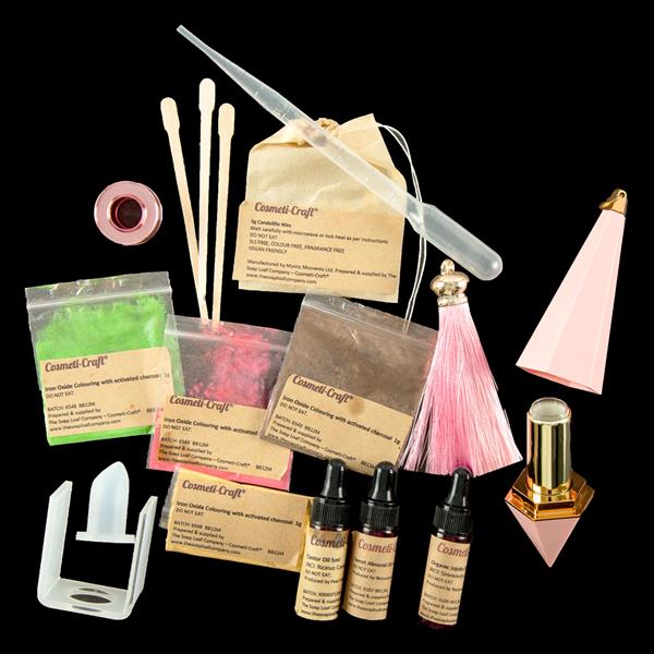 The Soap Loaf Company - Deluxe Lipstick Kit with Instructional Wo - 049459
