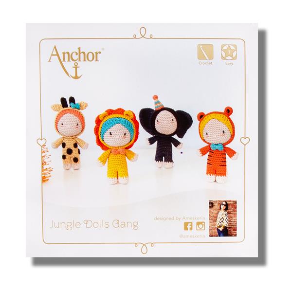 Anchor Creativa Jungle Dolls Gang Crochet Kit - 050445
