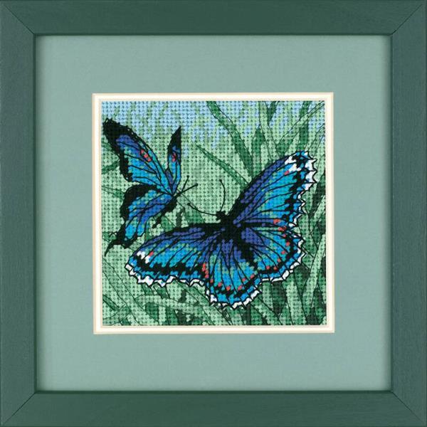 Dimensions Butterfly Duo Needlepoint Mini Kit - 059901