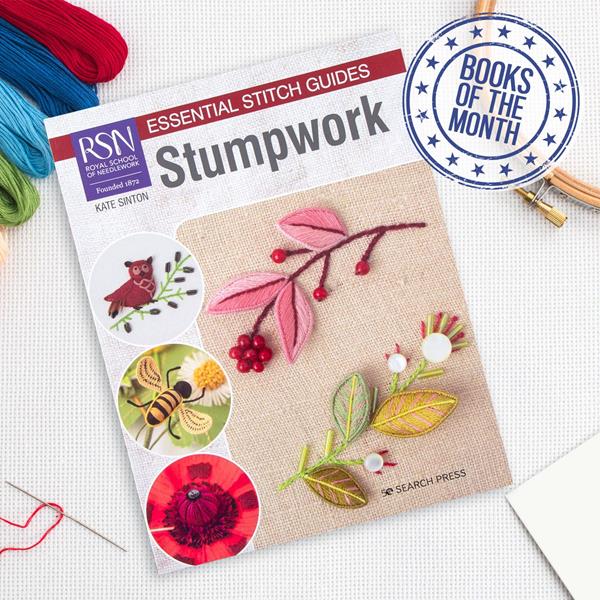 Search Press  RSN Essential Stitch Guides: Stumpwork by Kate Sinton