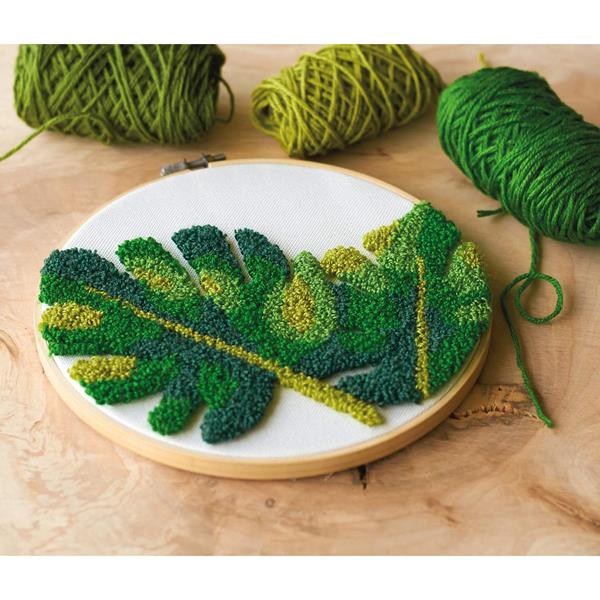 Dimensions Leaves Punch Needle Kit - 065557