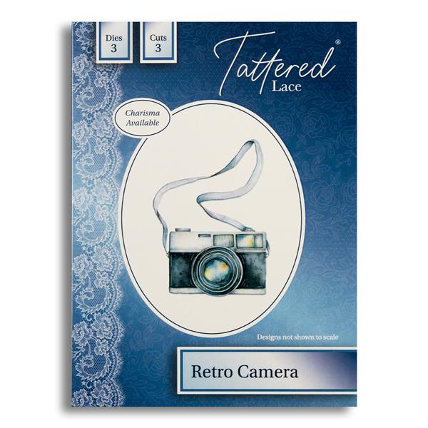 Tattered Lace Retro Camera Die Set - 3 Dies - 083572