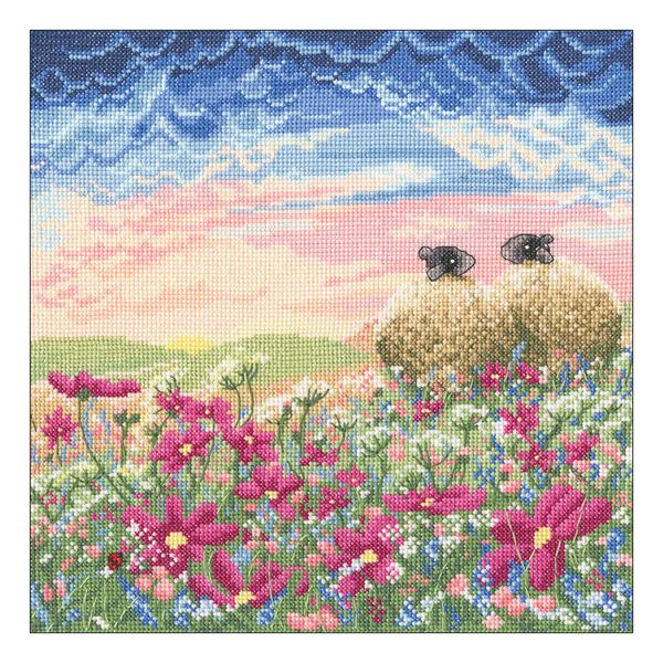 Bothy Threads Ladybird In The Meadow Counted Cross Stitch Kit - 2 - 083840