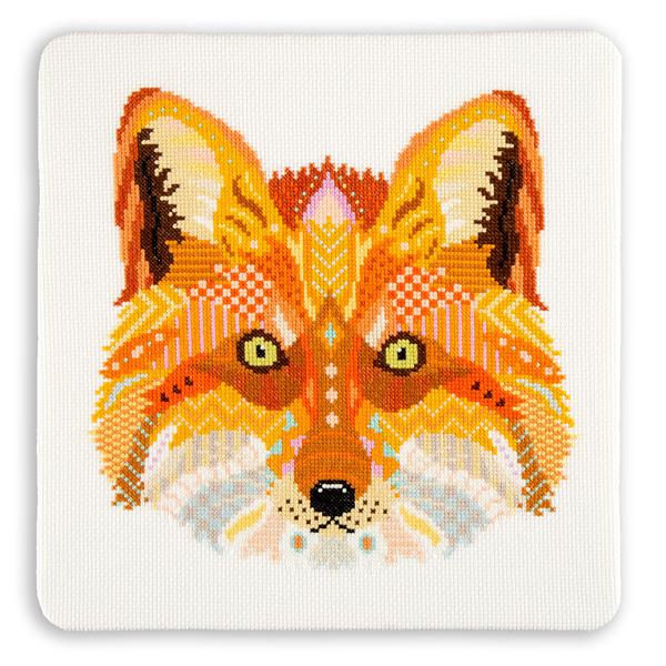 Meloca Designs Mandala Fox Cross Stitch Kit - 099680