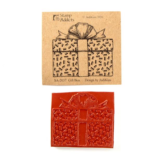 Stamp Addicts Gift Box Cling Mounted Rubber Stamp - 100944