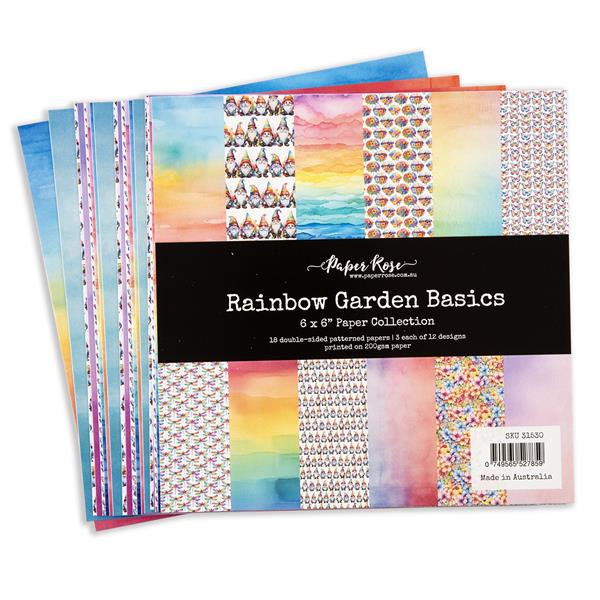 Paper Rose Rainbow Garden Basics 6x6 Paper Collection - 102582