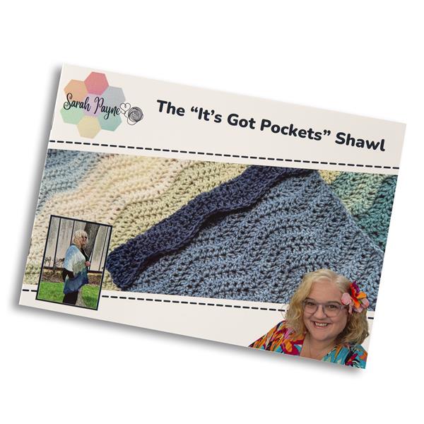 Sarah Payne Crochets The "It's Got Pockets" Wrap Pattern Booklet - 105358