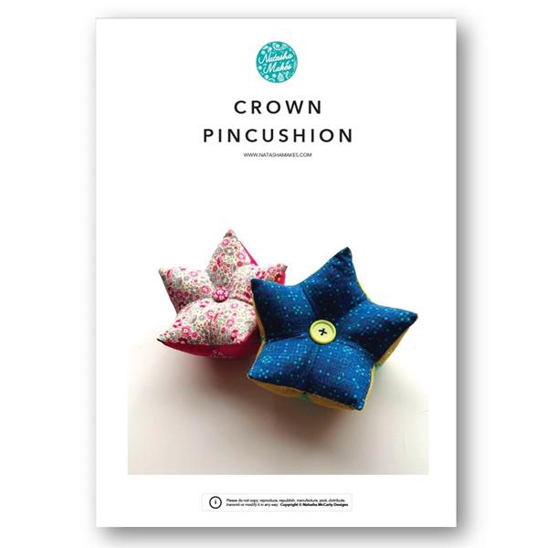 Natasha Makes Crown Pin Cushion Instructions - 107953