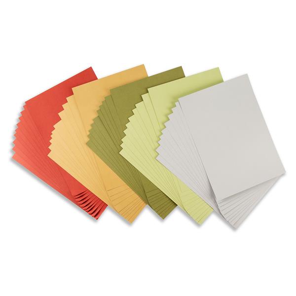 20 x A4 Yellow Pearlescent Card 300gsm 