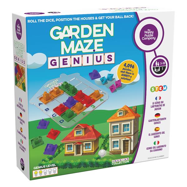 The Happy Puzzle Company - The Garden Maze Genius - 112829
