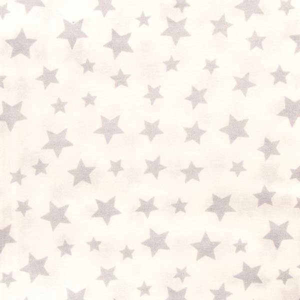 House of Alistair Stars on White 80% Cotton 20% Polyester Extra W - 113406
