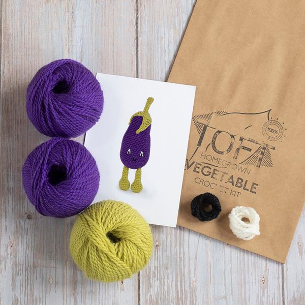 TOFT Baby Aubergine Crochet Kit - 114987