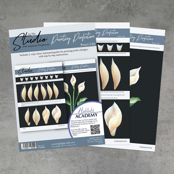 Painting Perfection Peace Lily Page - 116375