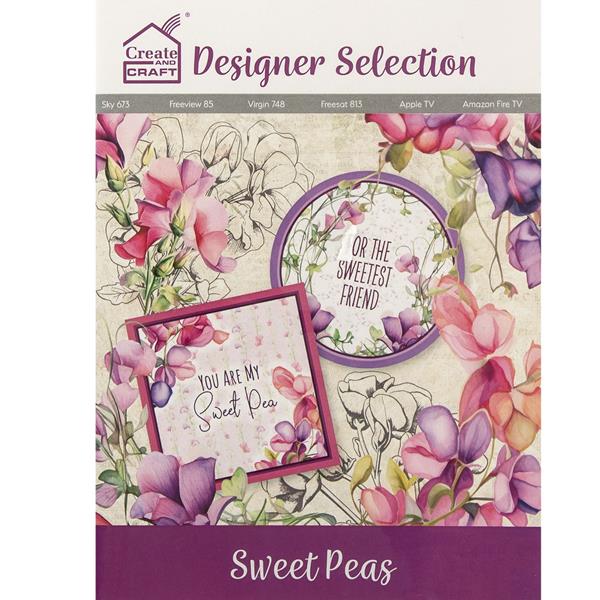 Create and Craft Sweet Peas Designer Selection Digital Download - 116421