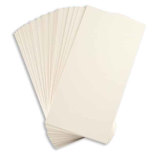 Red Button 50 x China White Pre-Scored Card Blanks - 300gsm - 7x7 - 116873