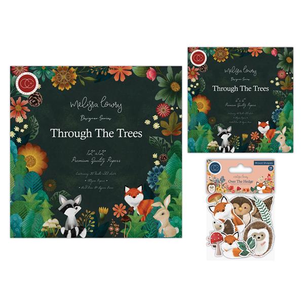 Craft Consortium Through the Trees Paper Pad Duo with Over The He - 117640
