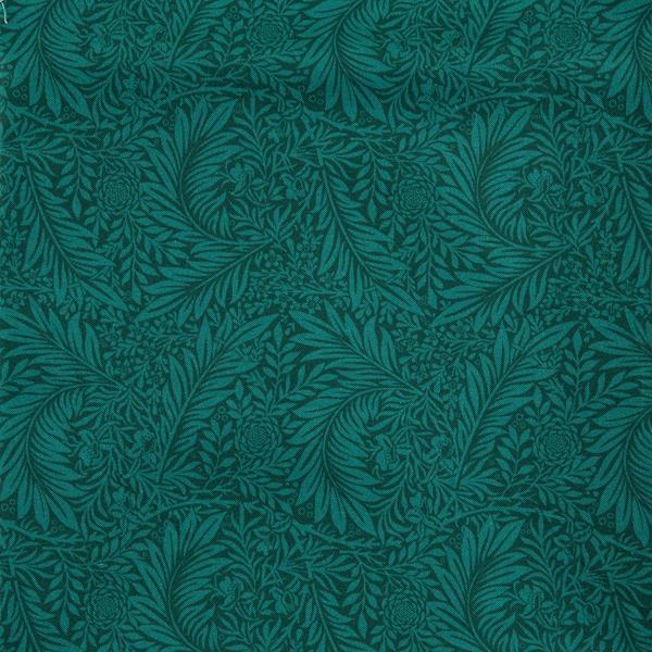Make + Believe William Morris V&A Larkspur Turquoise Quilt Backin - 118509