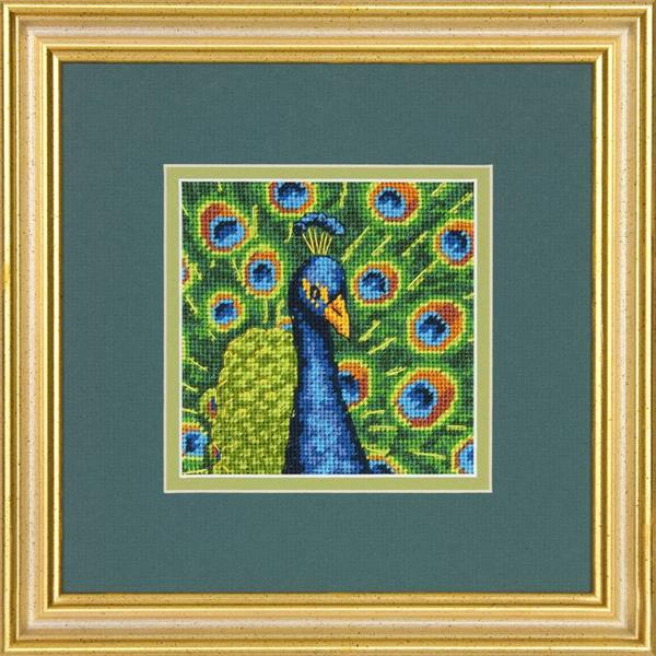 Dimensions Colour Peacock Needlepoint Kit - 122250